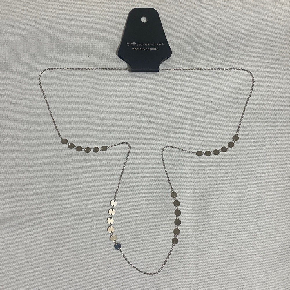 30" BELK Silverworks Fine Silver Plate Necklace